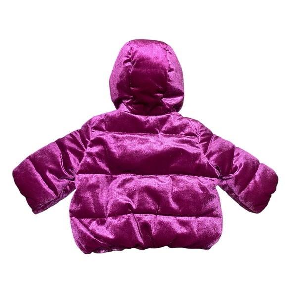 Gymboree Puffer Jacket velvet baby girl - Picture 2 of 5